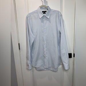 Calvin Klein Collection Men's Shirt Made  In Italy Black Label Size Médium  Fit